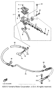 FJ1200D Главный тормозной цилиндр