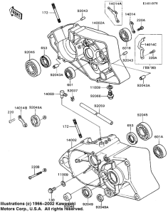 KD80 Картер двигателя