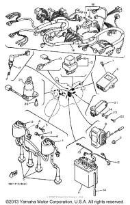 FZR400W Электрика