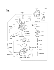 KX125 Carburetor(1 / 3)