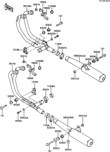 ZX1000 Глушитель