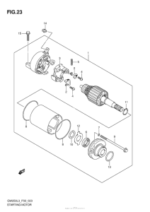 GSX-R250 Стартер