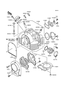 BJ250 Головка цилиндров