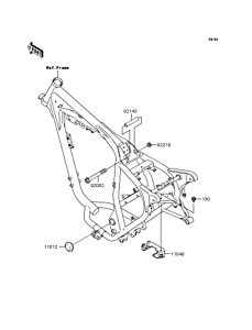 BJ250 Рама ,крепежные детали