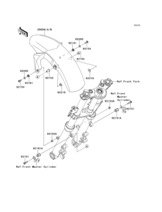 ER650 Переднее крыло