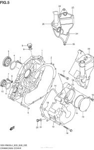 GSX-R600 Боковые крышки