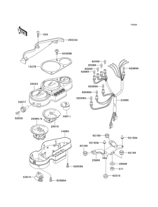 ZX750 Приборы