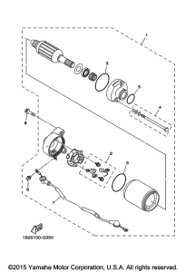 TTR125LEG Стартер