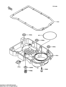 ZX600 Маслосборник