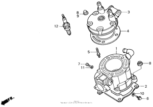 CR125R Cylinder 87-89