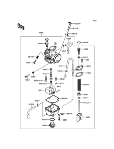 KX100 Карбюратор