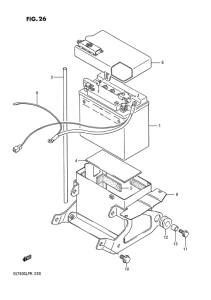 VS750 Аккумулятор