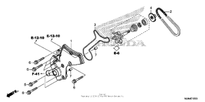 CTX1300 (ABS) Крышка водяной помпы