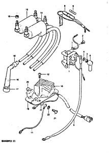 GSX400 Equipo electrico