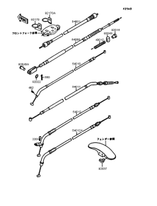 EN400 Тросы управления