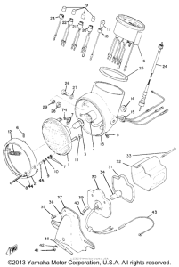 L5TA Head lamp & tail lamp