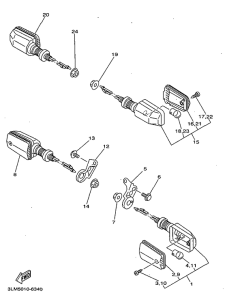 DT50LC Поворотники
