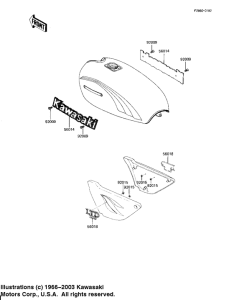 KZ1100 Наклейки
