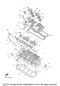 FZ1 Головка цилиндров