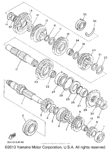 FJ1200A Трансмиссия