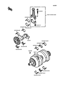 EL250 Коленвал