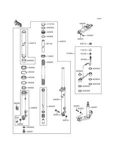 ZG1200 Вилка передней оси