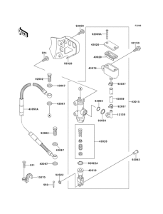  Задний тормозной цилиндр