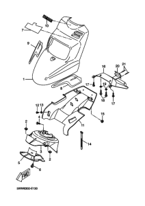CW50 Переднее крыло