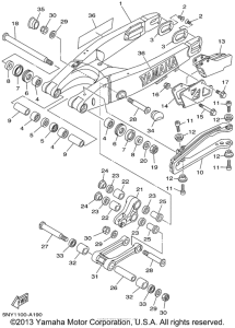 YZ125P Бугель