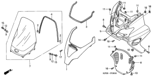 NSS250 Front cover shutter