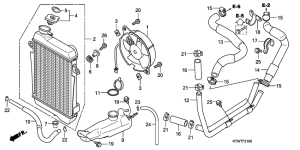 SH300 Радиатор