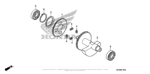 XR650L Валансирный вал