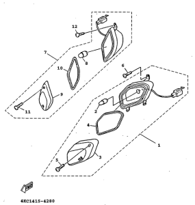 XC125 Поворотники