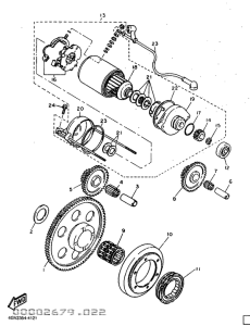 TT600E Стартер