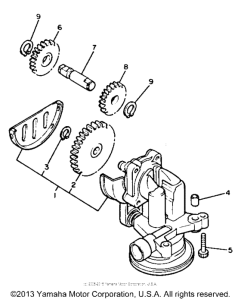XVZ12TK Масляный насос