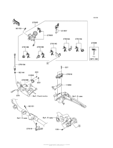 VN1700 Замок зажикания