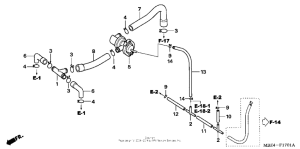 CB600F Воздушный регулирующий клапан