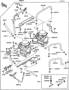 EX250 Carburetor(1 / 2)