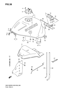 GSX1300R Tank fuel