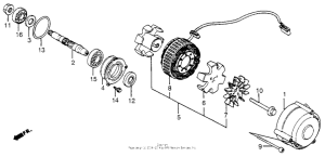 CB650SC Генератор