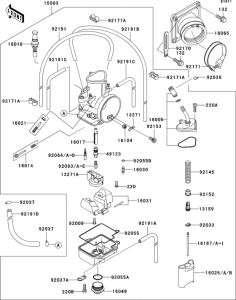 KX125 Carburetor(1 / 2)
