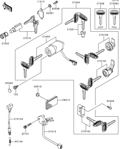  Замок зажигания