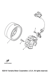 TTR125LEH Генератор