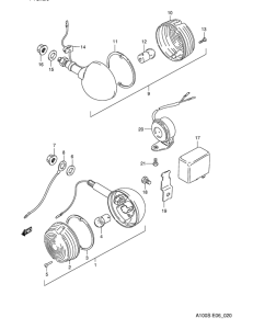 A100 Поворотники