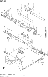 VZR1800BZ Механизм  переключения передач