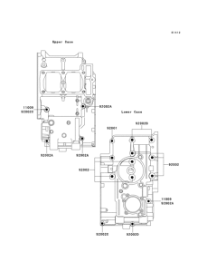 EL250 Болты крепления картера