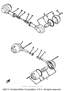 QT50J Поворотники