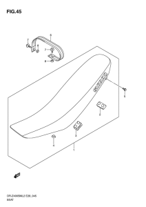 DR-Z400 Пружина