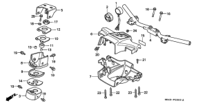 C50 Handle / top bridge