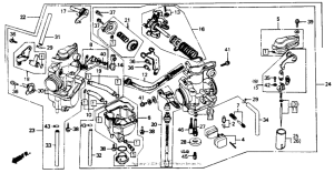 XR200R Carburetor 84-85